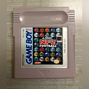 1990 Nintendo Gameboy- Konami NFL Football
Game